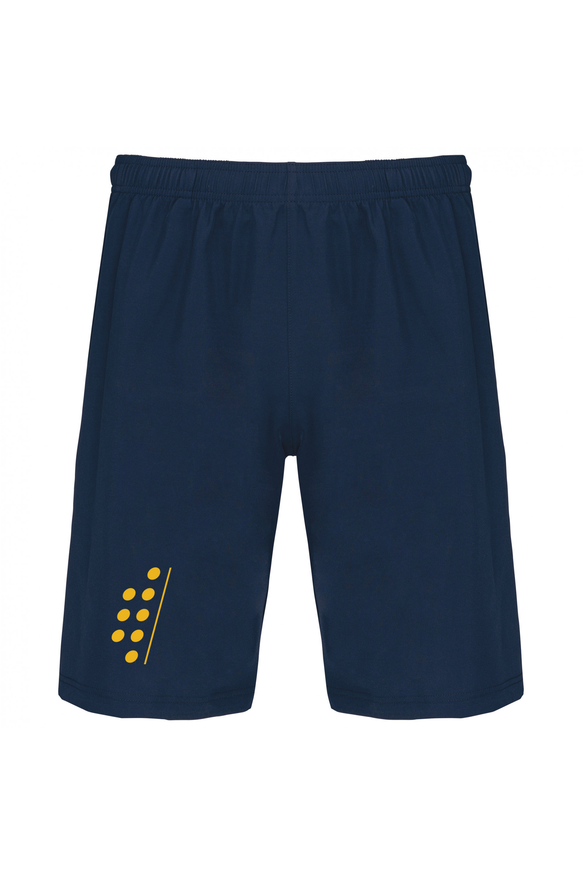 SHORT PADEL UOMO CON TASCHE NAVY M ORO
