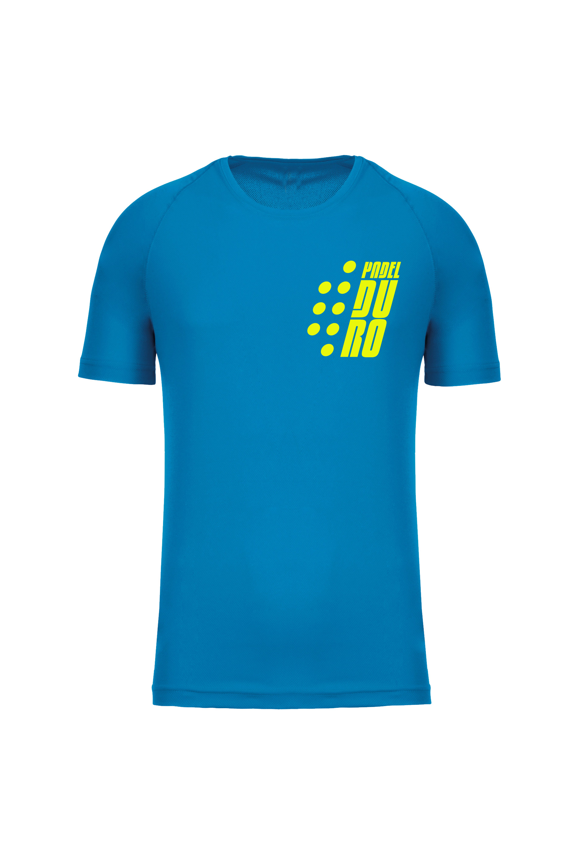 T-SHIRT PADEL UOMO MANICA CORTA BLU MARE