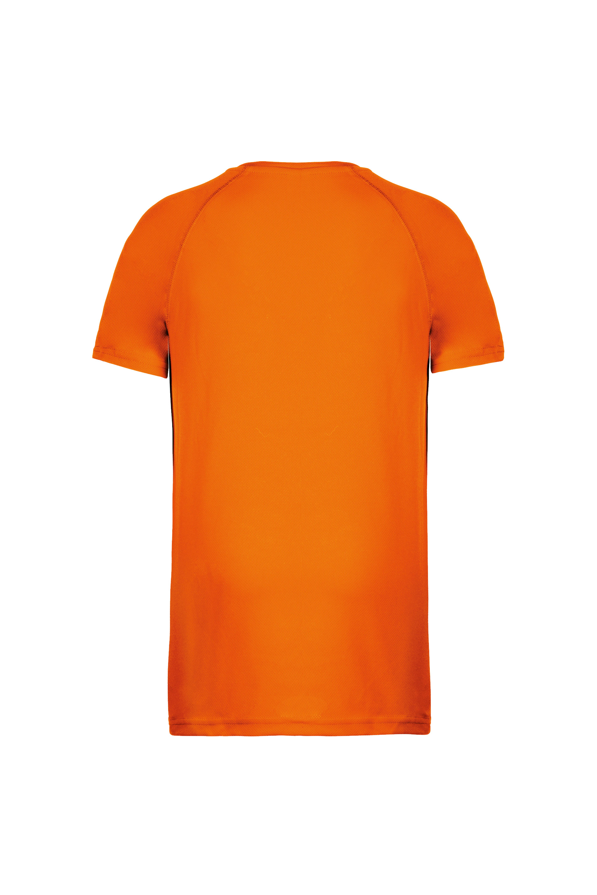 T-SHIRT PADEL UOMO MANICA CORTA ARANCIO-FLUO